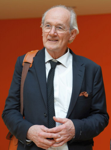 John Shipton, der Vater von Julian Assange in Berlin