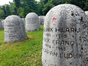 Partisanenfriedhof in Vojsco