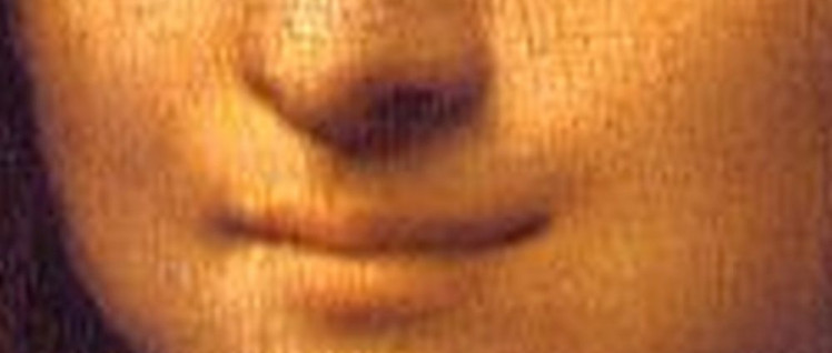 Verschwommene Dialektik: Indem Leonardo die Lippen der Mona Lisa verwischt malt, zeigt er eine neue Sicht auf Mensch und Natur.  (Foto: Gemeinfrei)