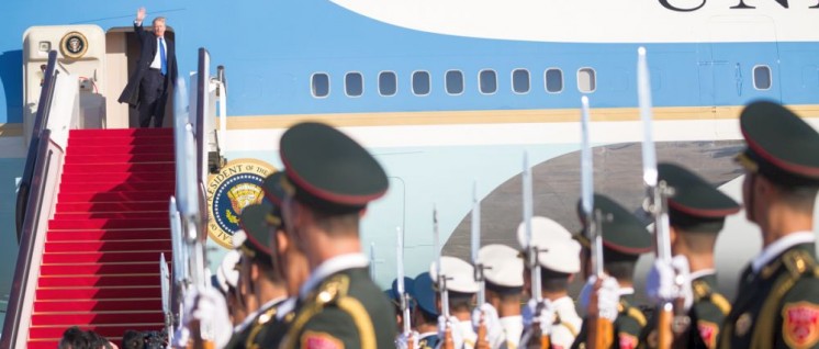 Donald Trump in China: Kommt er oder geht er? (Foto: The White House)