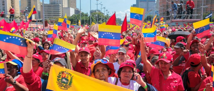 Demonstration zum 20. Jahrestag der Bolivarischen Revolution am vergangenen Samstag in Caracas (Foto: Alba Ciudad 96.3 FM)