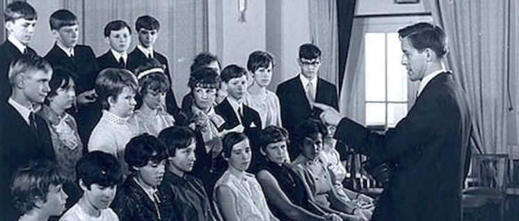 Ein Klassenfoto aus den 60er-Jahren.  (Foto: Junge)