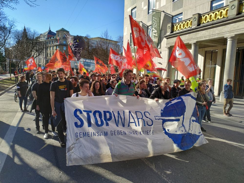 Der Jugendblock gegen die NATO-Sicherheitskonferenz