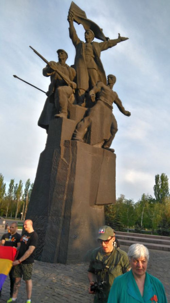 Denkmal für die Revolutionäre von 1905 in Gorlowka
