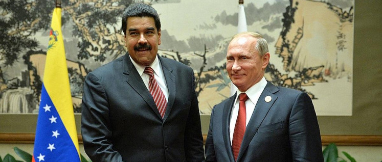 Albtraum der US-Imperialisten: Maduro und Putin bei einem Treffen in Peking (Foto: kremlin.ru)