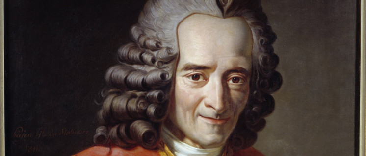 Portrait de Voltaire (Francois Marie Arouet, 1694-1778) Paris, Comedie Francaise