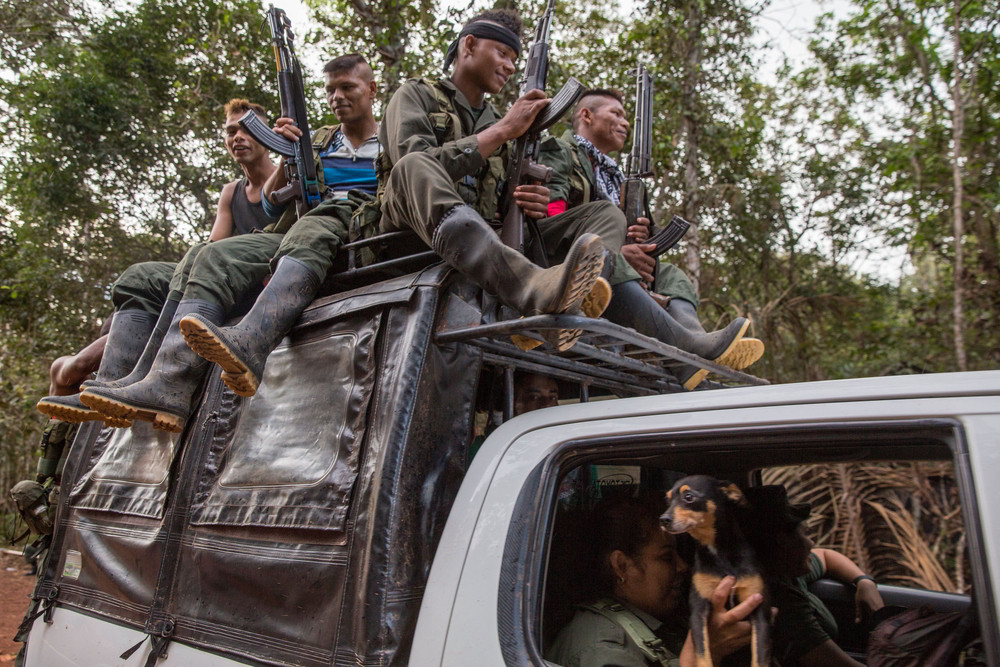 vom volksheer zur unbewaffneten kraft 3 - Vom Volksheer zur unbewaffneten Kraft - FARC, Hintergrund, Kolumbien - Hintergrund