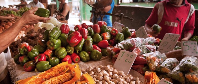 Die US-Blockade zielt auch auf die Versorgung der kubanischen Bevölkerung mit Lebensmitteln ab. (Foto: Jorge Royan / http://www.royan.com.ar / Lizenz: (CC BY-SA 3.0)