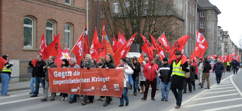 4Parteien Aachen DSCN0467 - Unbeschreibliche Solidarität - UZ vom 21. Februar 2020 - UZ vom 21. Februar 2020