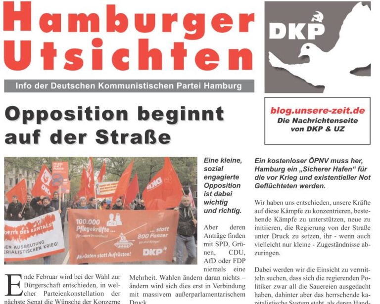 HU2 20 - Hamburger Utsichten zu den Bürgerschaftswahlen - Bürgerschaftswahl - Bürgerschaftswahl