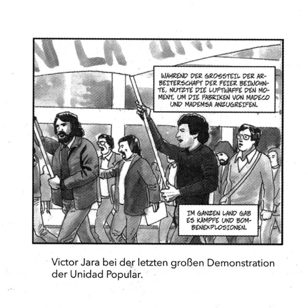 36 16 Allende 02 - Gezeichnete Geschichte - Chile, Geschichte der Arbeiterbewegung - Vermischtes