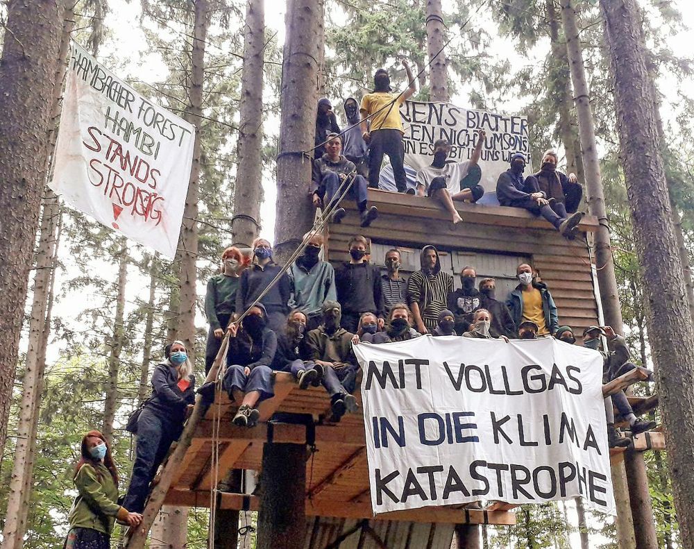 410401 Forst - Proteste im Dannenröder Forst - UZ vom 9. Oktober 2020 - UZ vom 9. Oktober 2020