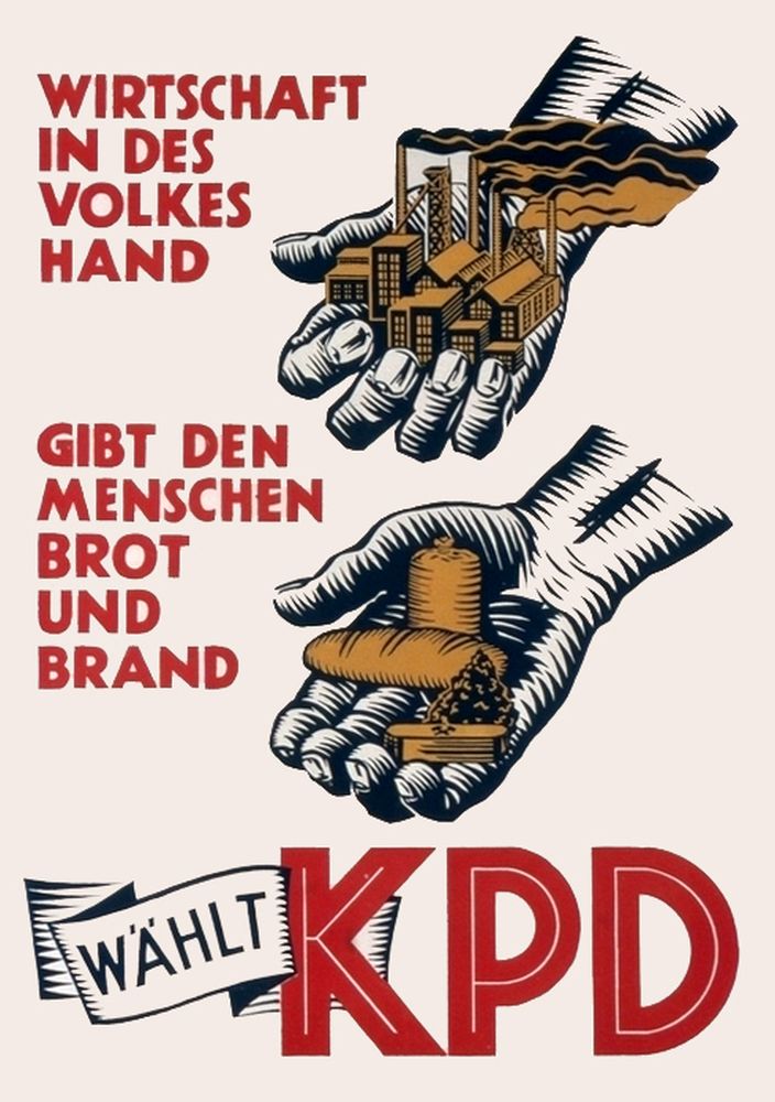471001 KPD - „Die Gruben in des Volkes Hand!“ - Antifaschismus, Geschichte der Arbeiterbewegung - Theorie & Geschichte