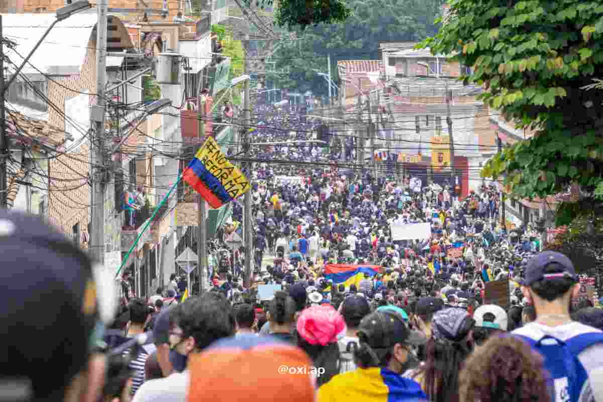 200701 Kolumbien - Eskalation der Gewalt in Kolumbien - UZ vom 21. Mai 2021 - UZ vom 21. Mai 2021