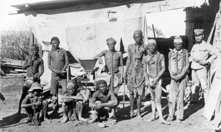 230402 Herero and Nama prisoners - Berlin verzeiht sich Völkermord - Namibia - Namibia