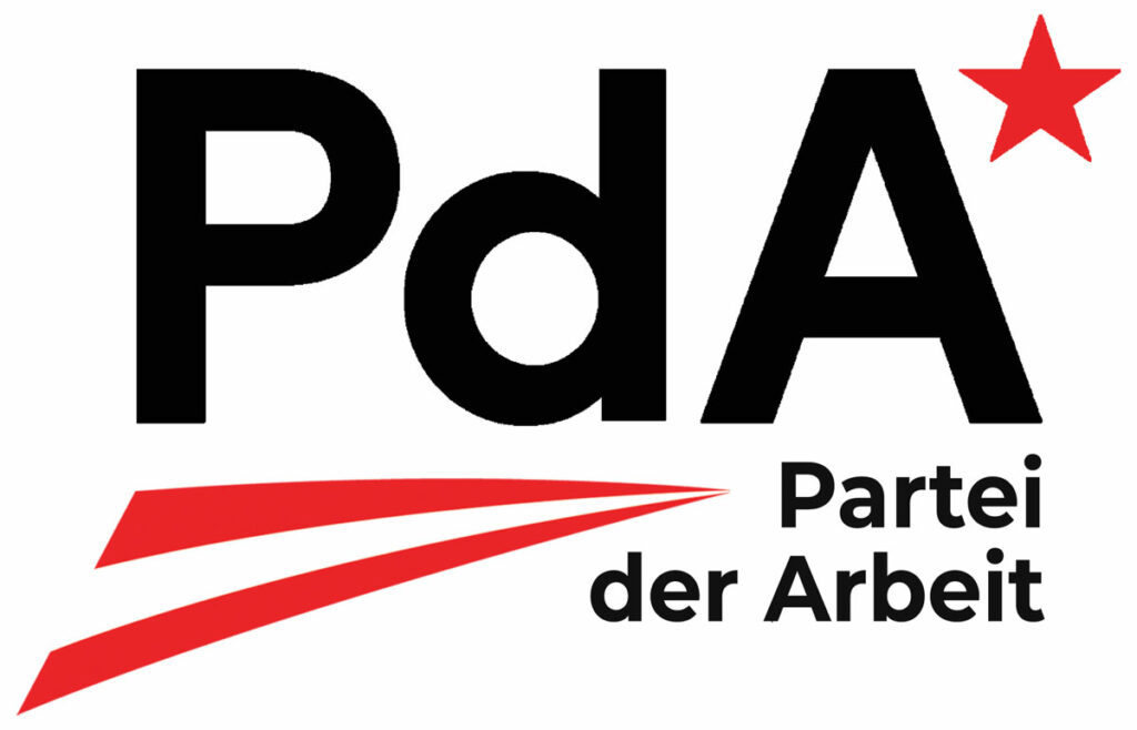 PdA schwarz 2 - Solidarität macht stark - Bundestagswahl, DKP, Repression, Solidarität - Blog, Weltkommunismus