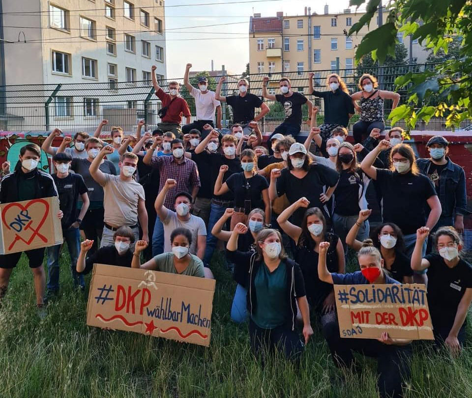 soliall - Solidarität mit der DKP - DKP, Repression - Aktion