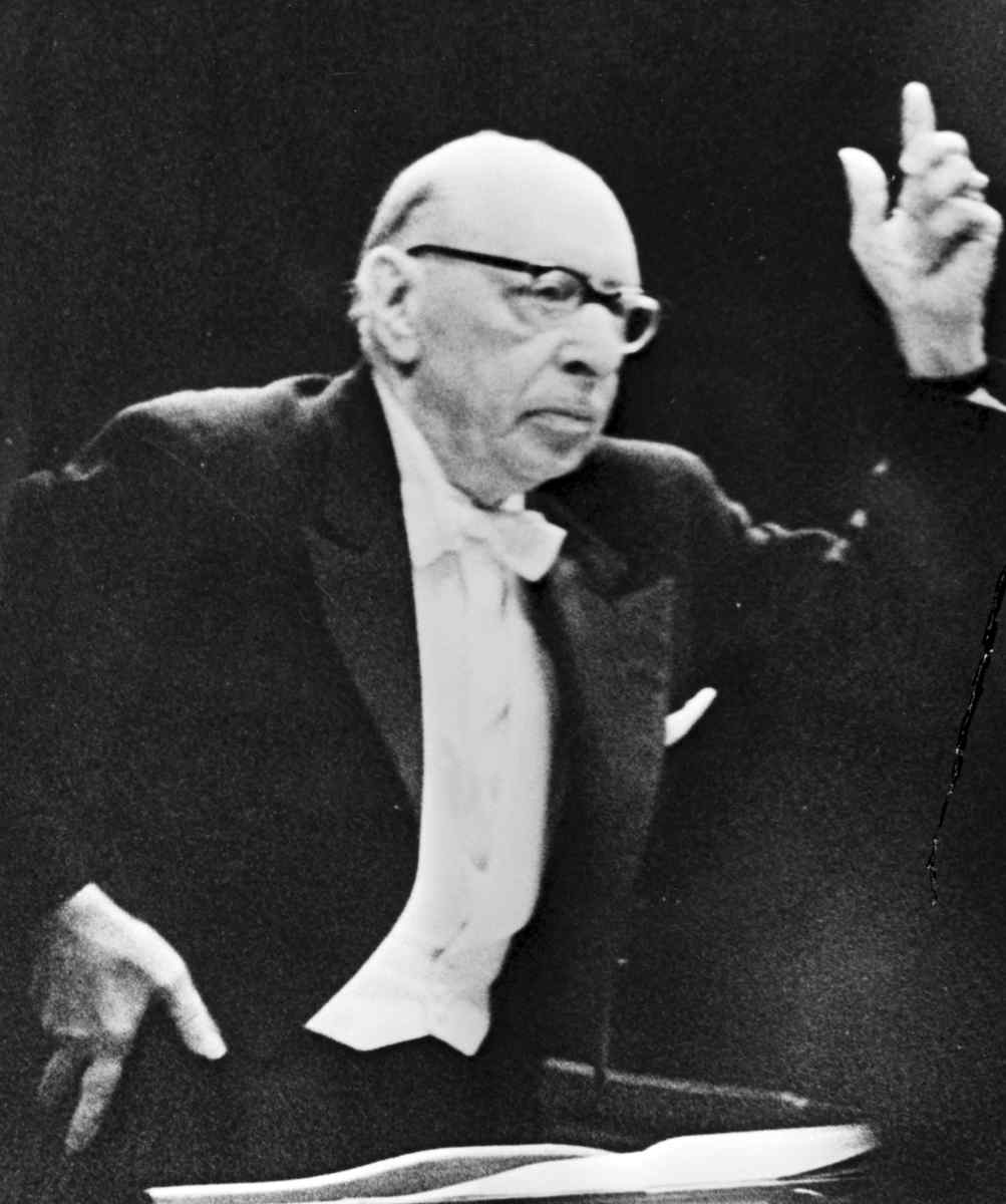 Igor Stravinsky 1965 - Der „Fall“ Strawinsky - UZ vom 14. Januar 2022 - UZ vom 14. Januar 2022