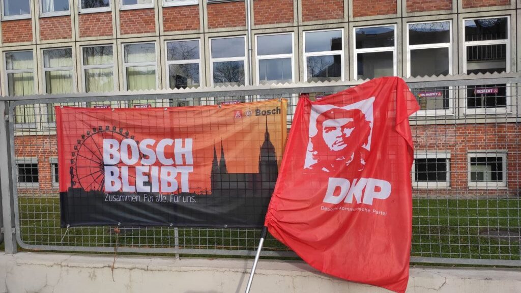 bodk - BOSCH-Betriebsrat: “Wir akzeptieren keine Schließung” - Arbeitskämpfe, DKP, Solidarität - Blog, DKP in Aktion