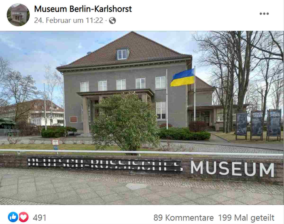 090902 Berlin - Deutsch-Russisches Museum in Berlin-Karlshorst - UZ vom 4. März 2022 - UZ vom 4. März 2022
