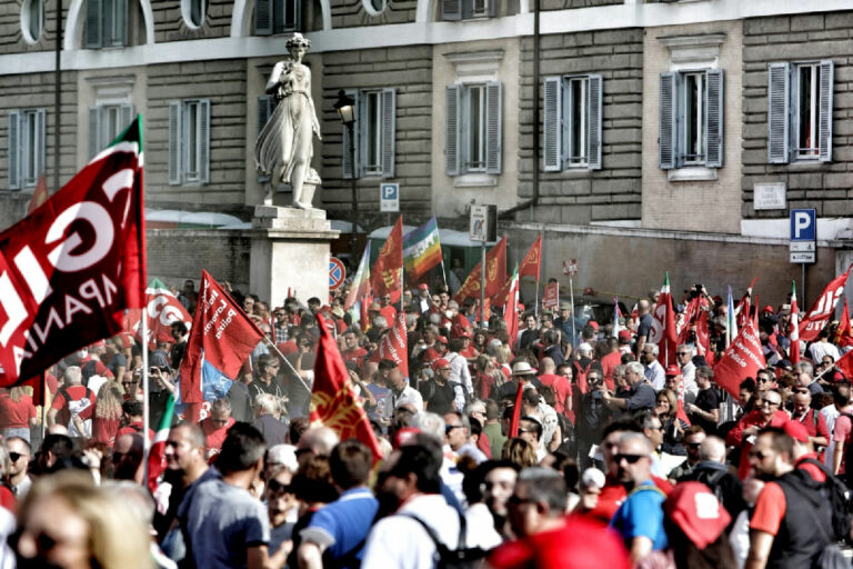 4208 Italien CGIL Nazionale NEU - Feuer im Haus Europa - Gewerkschaftsbewegung - Gewerkschaftsbewegung