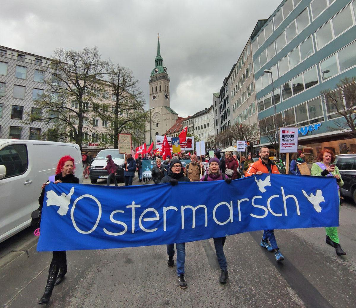 120502 Ostermarsch - Ostermärsche 2023 - Ostermarsch 2023 - Politik