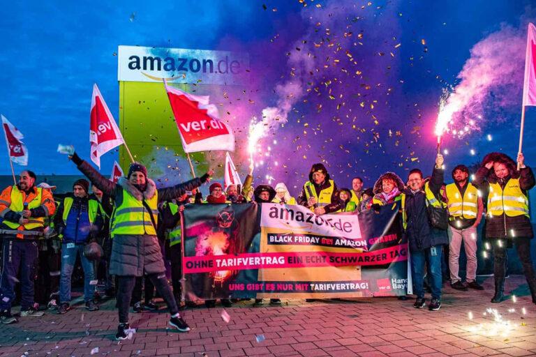 450202 Amazon - Roter Freitag - Amazon, Black Friday, GMB, Streiks, ver.di - Internationales