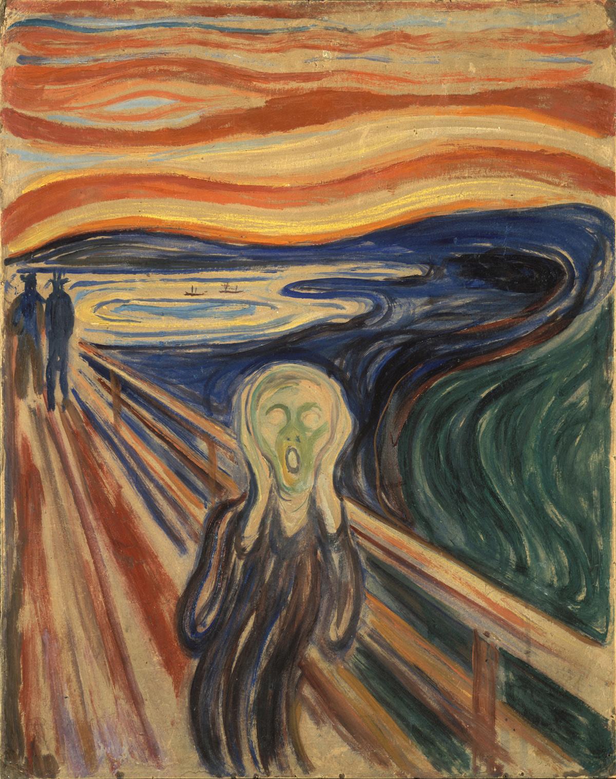 4911 Edvard Munch The Scream - Die Kunst tritt ein ins Zeitalter des Imperialismus - UZ vom 8. Dezember 2023 - UZ vom 8. Dezember 2023