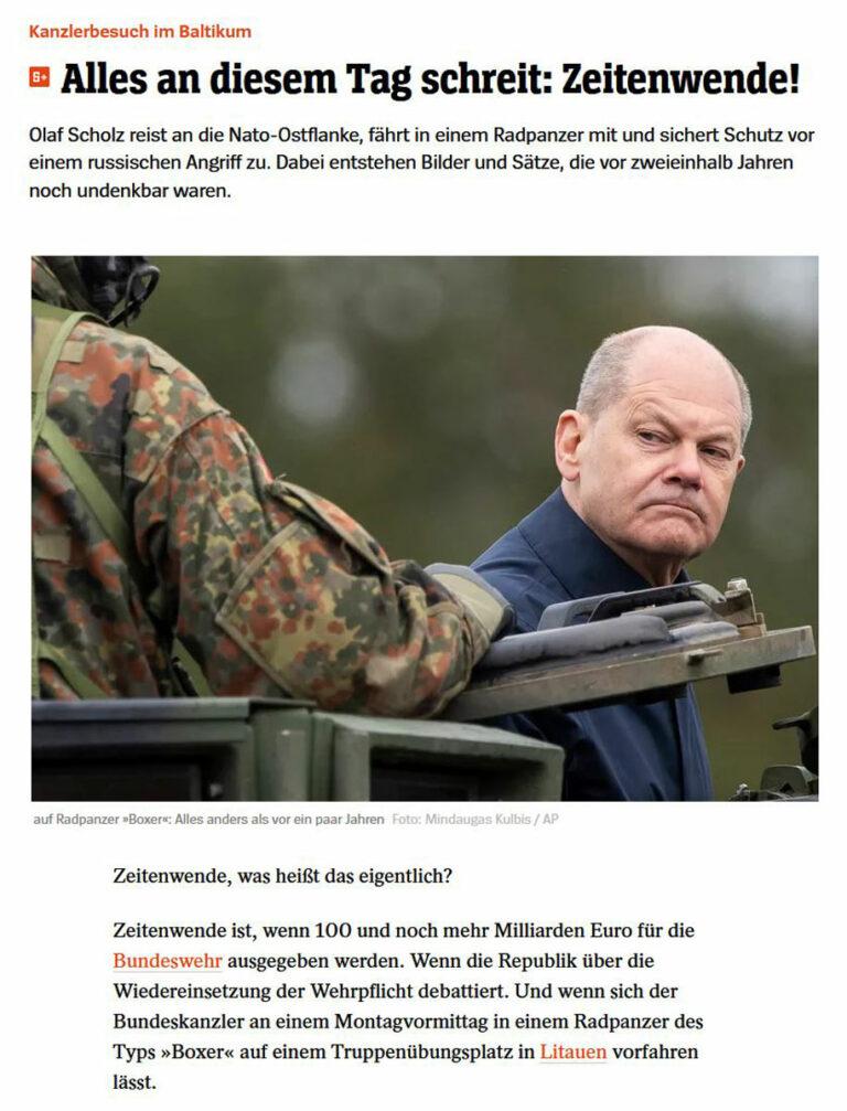 seite 9 - Sturmgeschütz - Christoph Hickmann, Der Spiegel, Kriegspropaganda, Zeitenwende - Politik