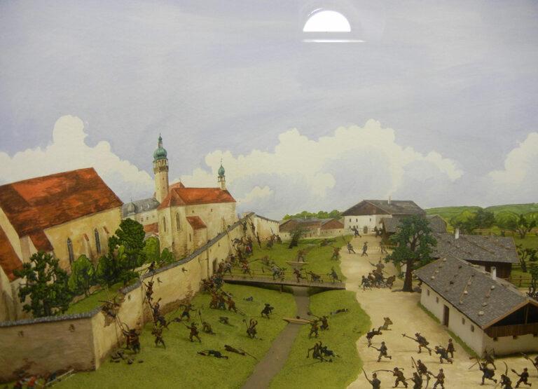 2510 Zinnfigurendiorama Bauernkriegsmuseum Peuerbach - Gegen Fürsten und Pfaffen - Bauernkrieg, Friedrich Engels - Positionen