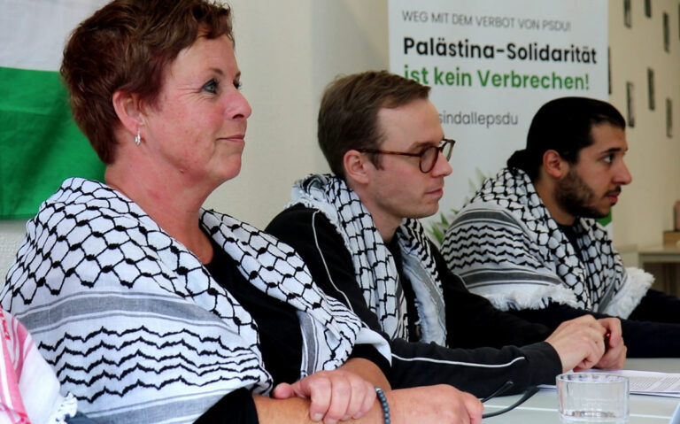 260401 PSDU - Nicht eingeschüchtert - Palästina Solidarität Duisburg - Palästina Solidarität Duisburg