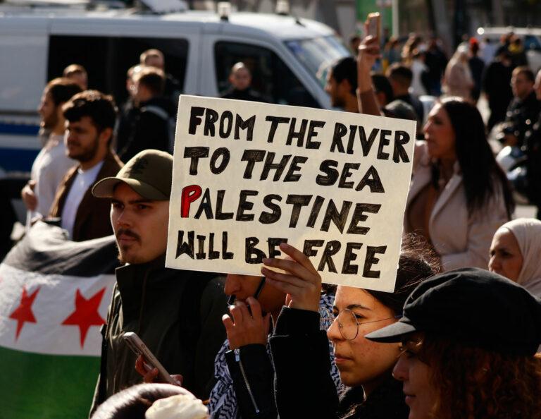 270401 From the River - Ein Fluss, ein Meer, eine unklare Rechtslage - From the river to the sea, Nancy Faeser, Palästina-Solidarität, Repression - Politik